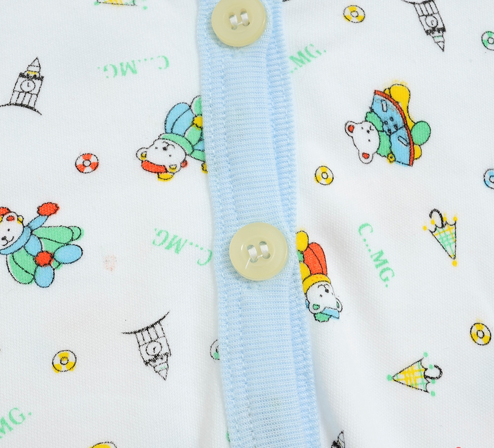 Áo Khỉ Nanio trắng Bông A0002