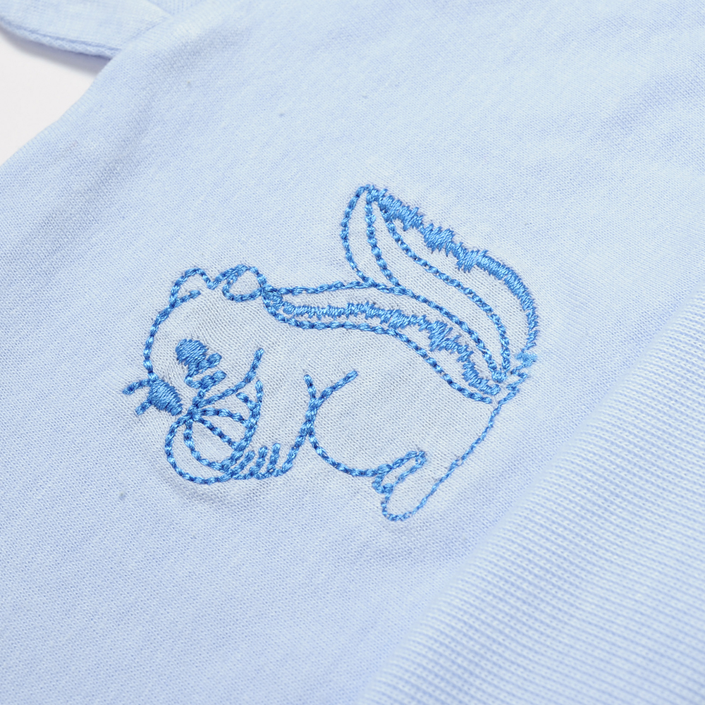 Bộ 5 nón thỏ thêu Nanio A0135 Size 2