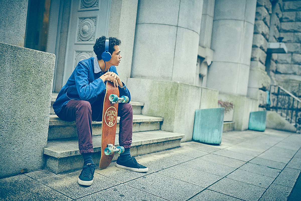 Tai Nghe Chụp Tai Sony ExtraBass MDR-XB550AP - Hàng Chính Hãng