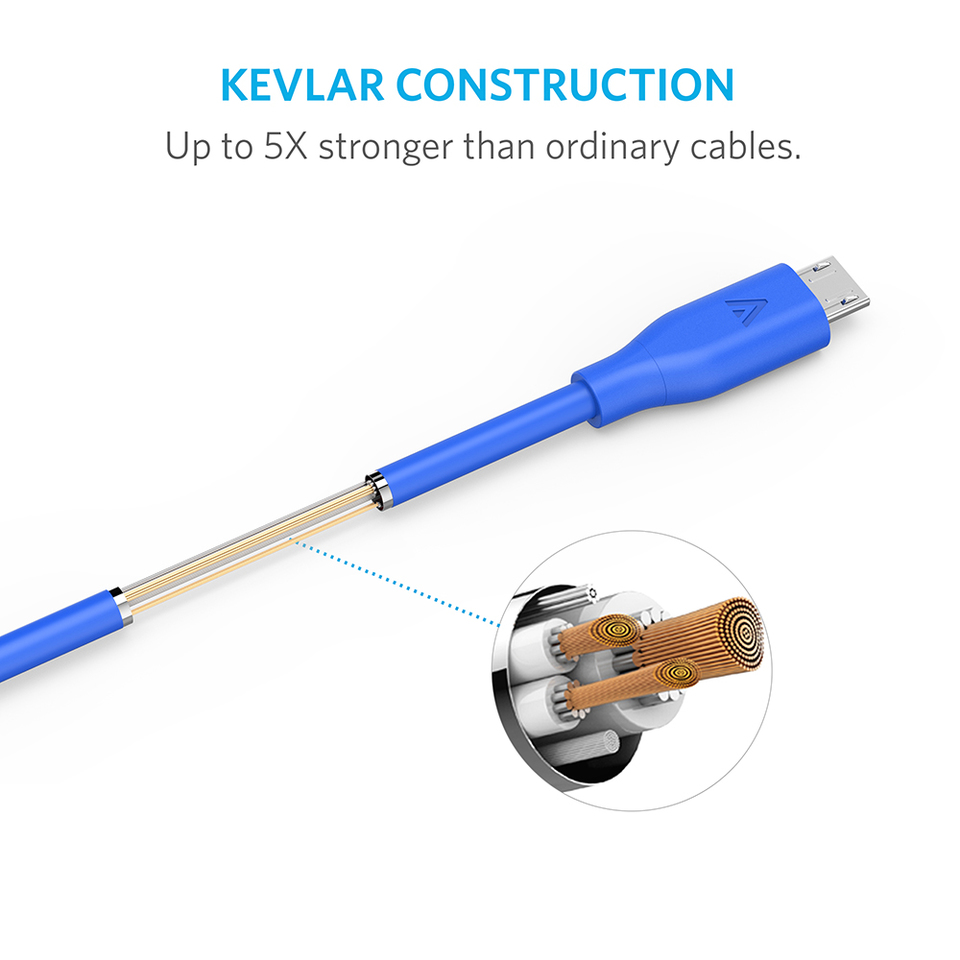 CÁP MICRO USB ANKER POWERLINE A8134