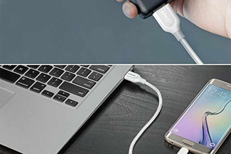 Dây Cáp Sạc Micro USB Anker PowerLine+ 0.9m - A8142 - Hàng Chính Hãng