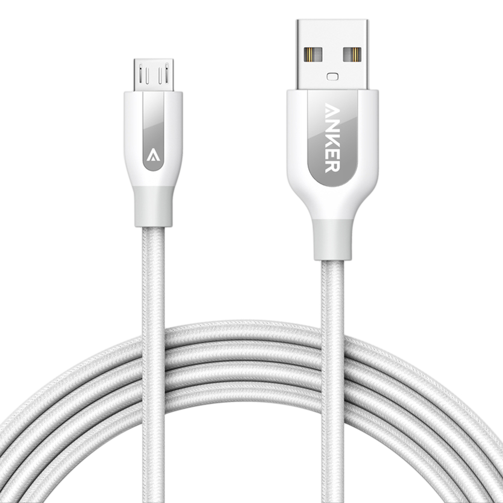 Dây Cáp Sạc Micro USB Anker PowerLine+ 1.8m - A8143 - Hàng Chính Hãng