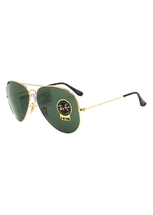 Kính Mát Unisex Rayban RB 3025 181(58) (58/14/135) - Xanh Rêu Đậm