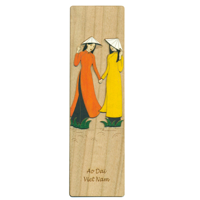 Bookmark Veneer Màu Việt Net - Áo Dài Việt Mẫu 2