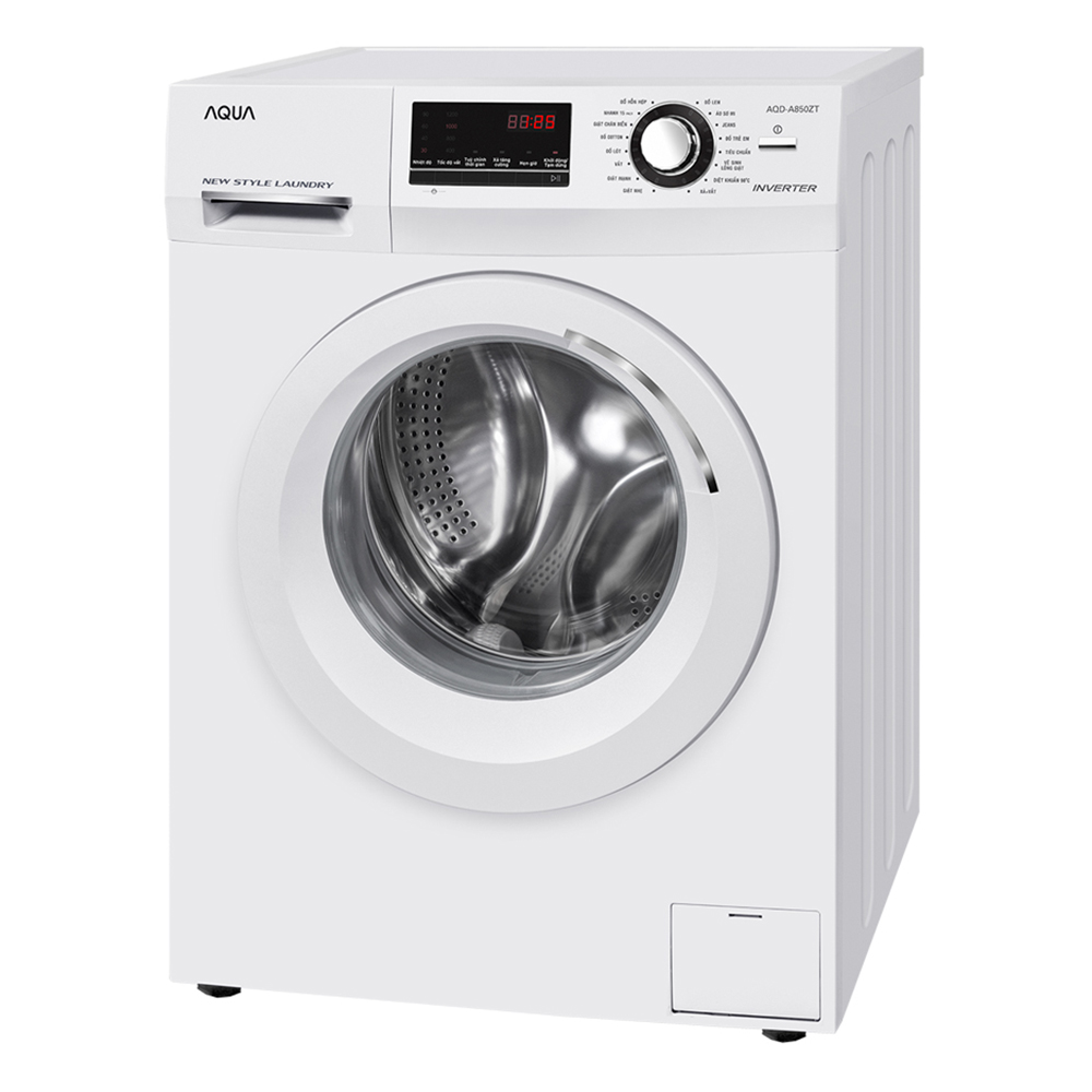 Máy Giặt Cửa Ngang Inverter Aqua AQD-A850ZT - Hàng Chính Hãng