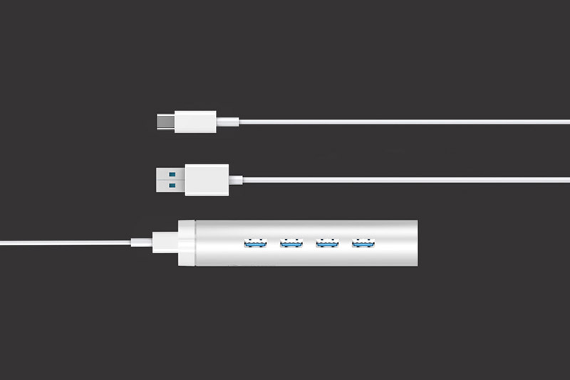 Hub USB 3.0 Type C Orico 4 Cổng ARH4-U3 - Hàng Chính Hãng