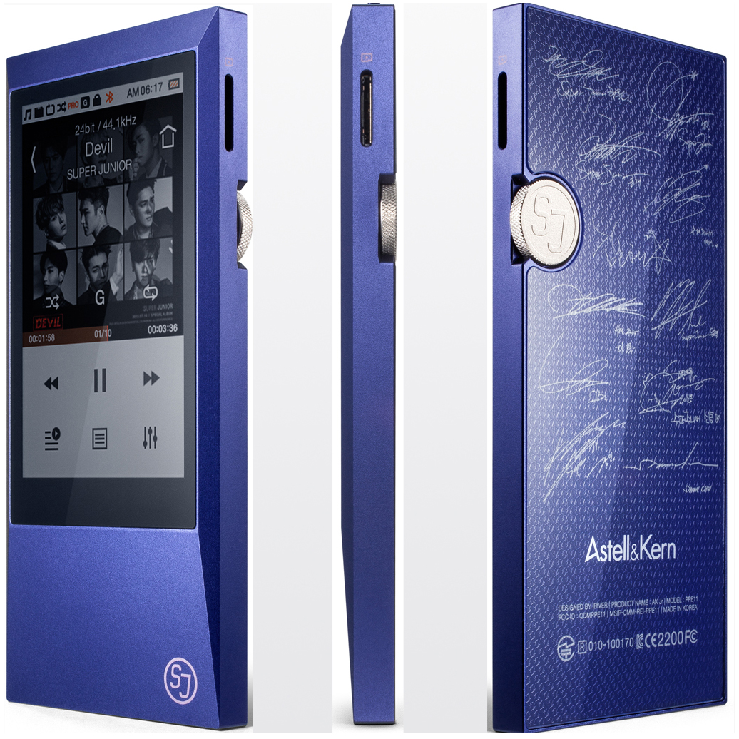 Máy Nghe Nhạc Astell&amp;Kern AK Super Junior JR 64GB - Hàng Chính Hãng