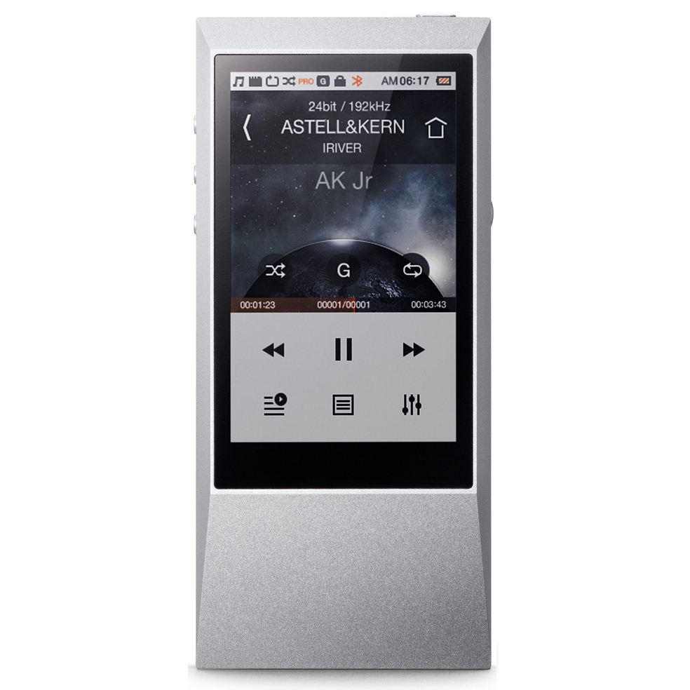 Máy Nghe Nhạc Astell&amp;Kern Jr 64GB Bạc - Hàng Chính Hãng