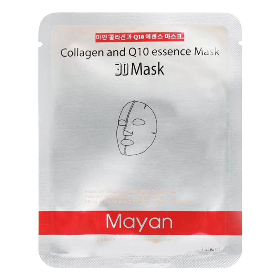 Combo 5 Mặt Nạ 3D Mayan Collagen Q10