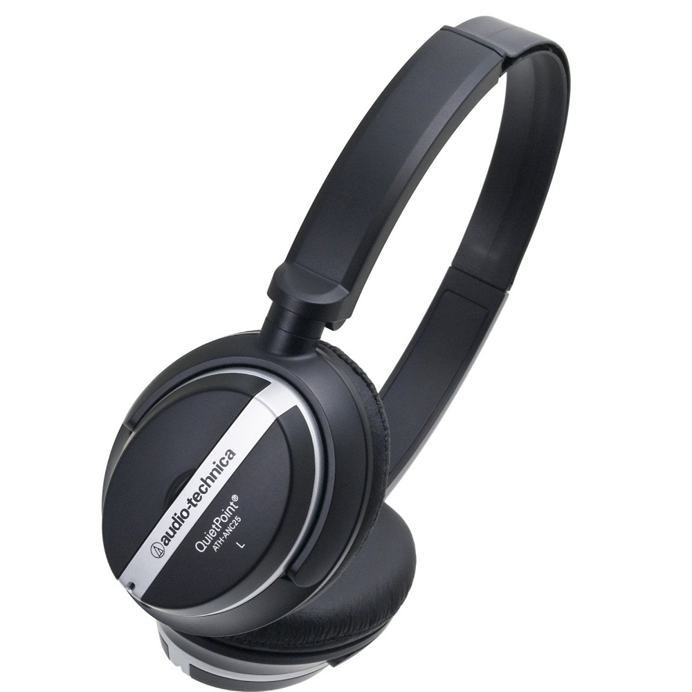 Tai Nghe Chụp Tai Audio Technica ATH-ANC25 Noise Canceling - Hàng Chính Hãng