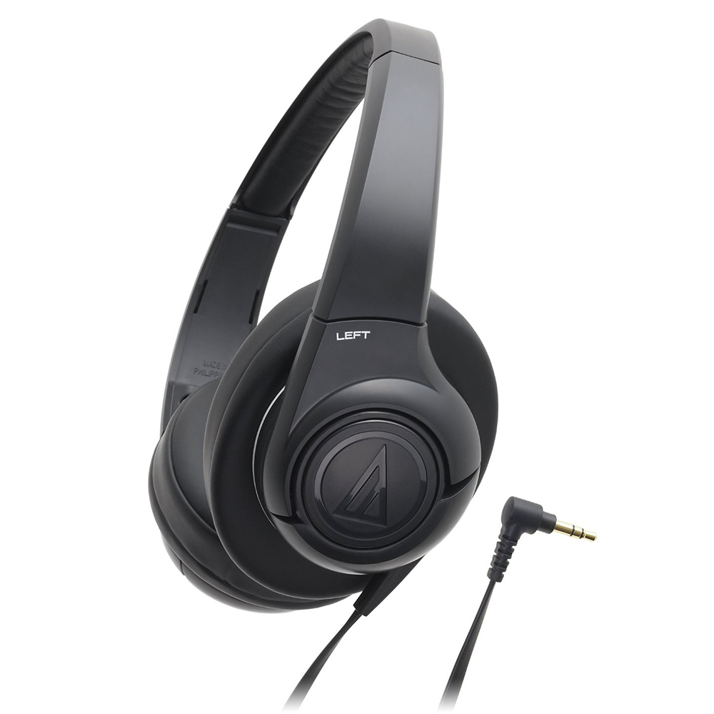 Tai Nghe Chụp Tai Audio Technica ATH-AX3is (Đen) - Hàng Chính Hãng