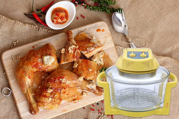 Lò Nướng Thủy Tinh Bằng Đèn Halogen Tiger Queen AX-737MHV - 11L - Hàng chính hãng
