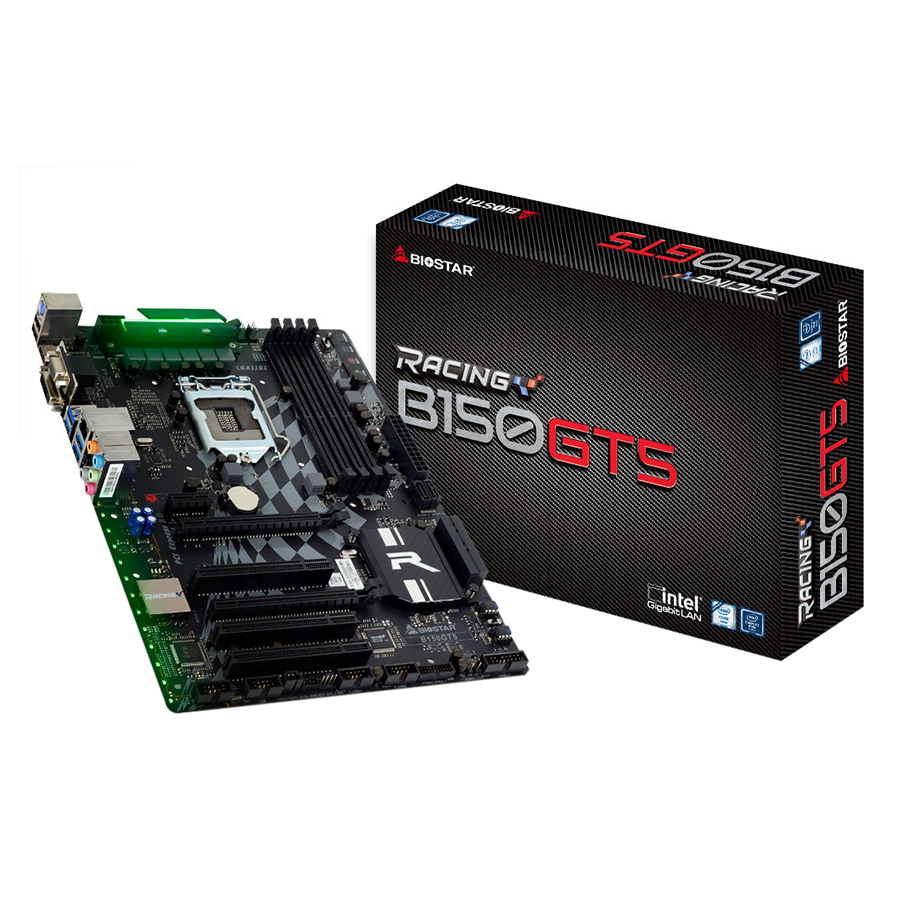 Bo Mạch Chủ Mainboard Biostar Racing B150GT5 - Hàng Chính Hãng