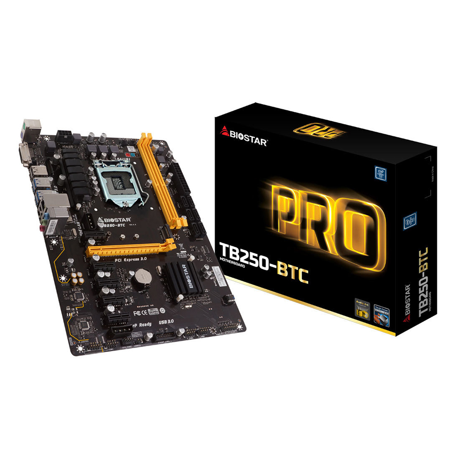 Bo Mạch Chủ Mainboard Biostar TB250-BTC - Hàng Chính Hãng