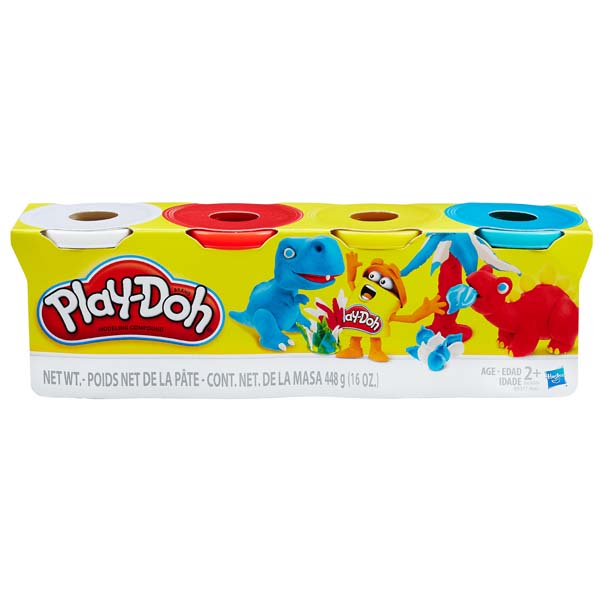 Bột Nặn 4 Màu Playdoh B5517