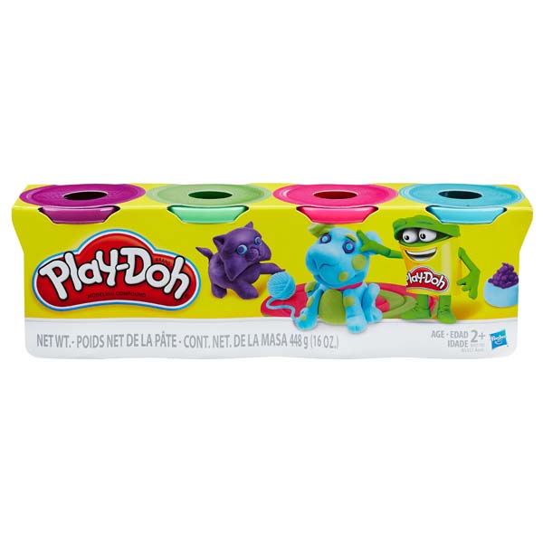 Bột Nặn 4 Màu Playdoh B5517