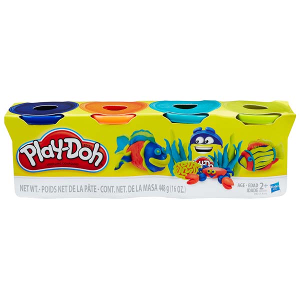 Bột Nặn 4 Màu Playdoh B5517