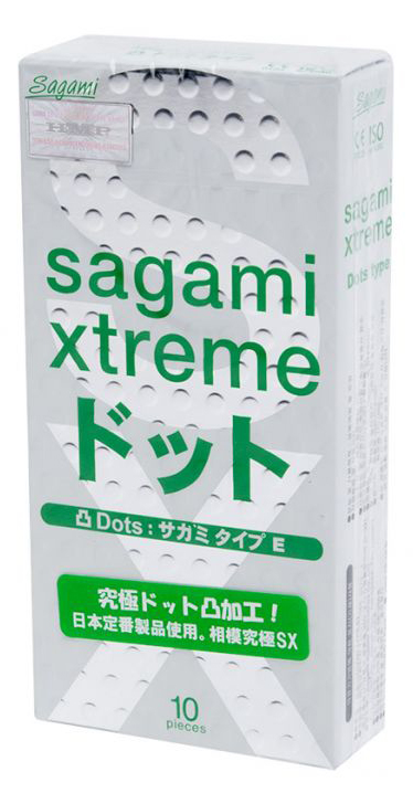 Bao Cao Su Sagami Xtreme White - Hộp 10 Gói