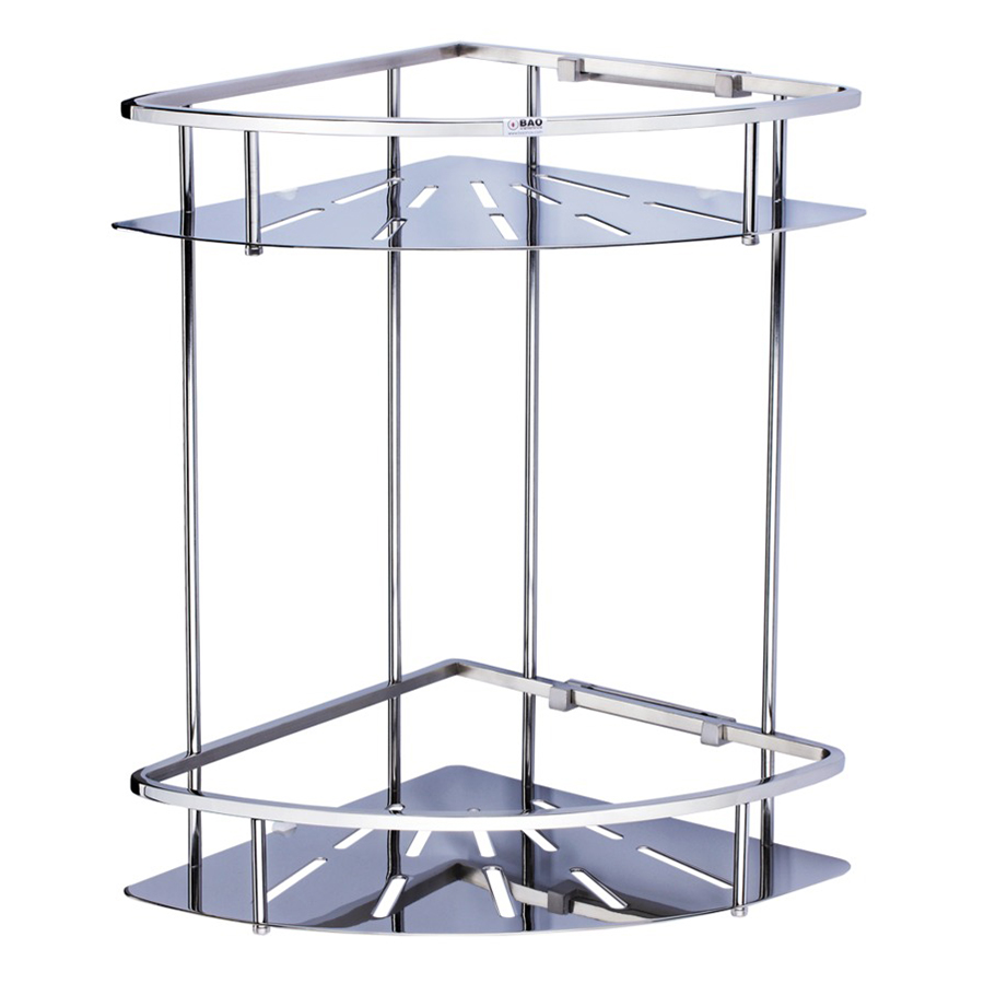 Kệ Góc Inox 2 Tầng Bao Inox - BAOKI-BN820