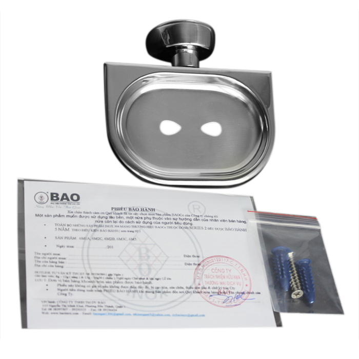 Khay Đựng Xà Phòng Bao Inox - BAOKXP-M11006