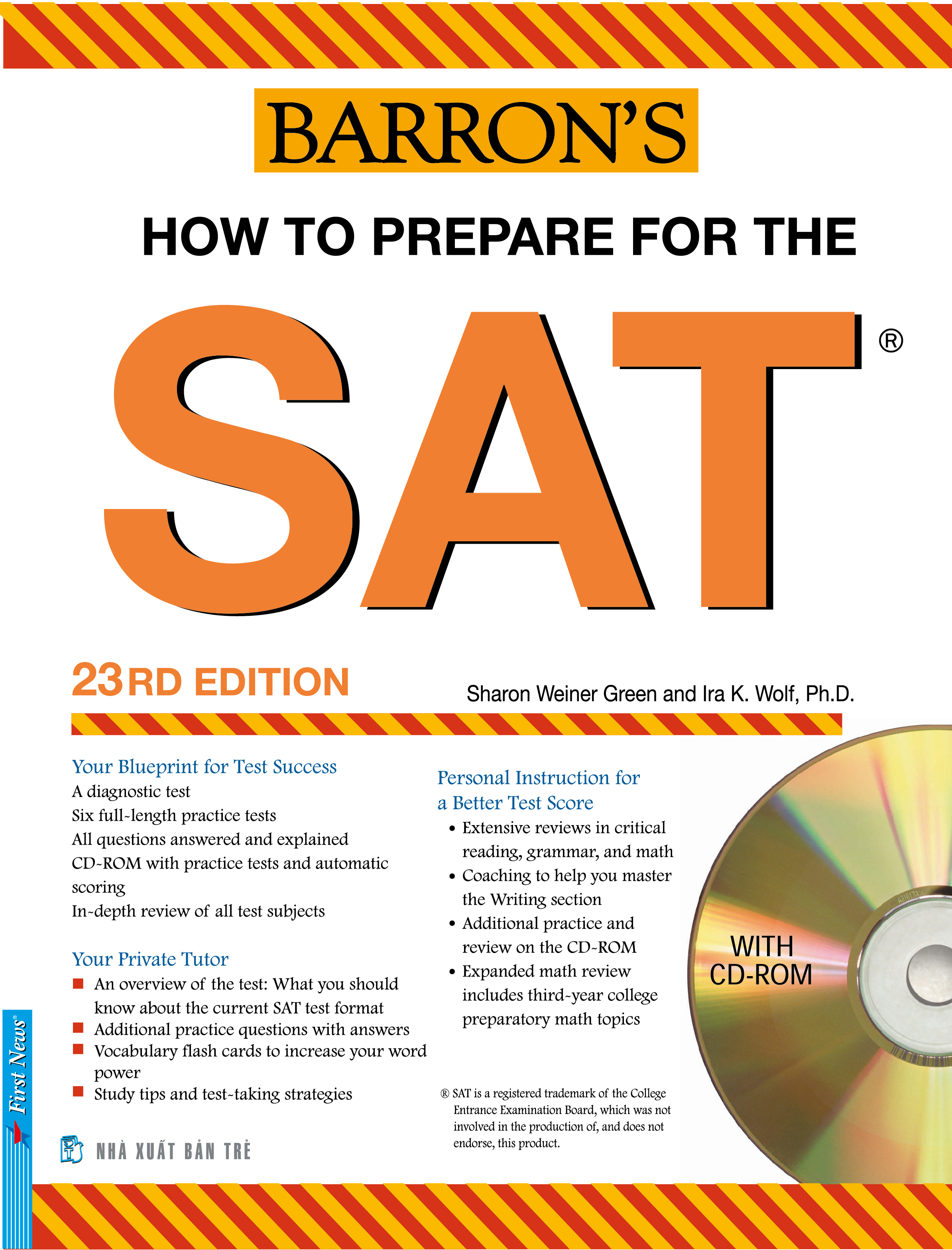 Barron's SAT - 23RD Edition (Kèm 1 CD)