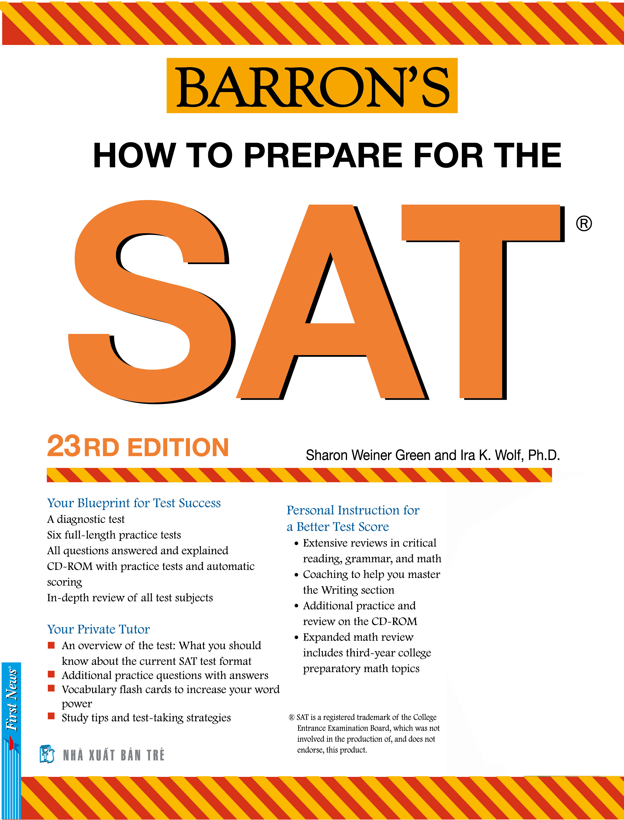 Sách Barron's SAT - 23RD Edition