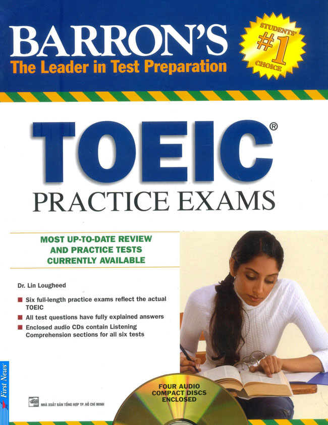 Barron's Toeic Practice Exams (Không Kèm CD)