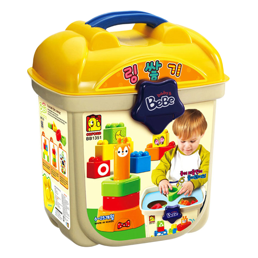 Đồ Chơi Lắp Ráp Oxford - Bebe Build The Rings BB1351