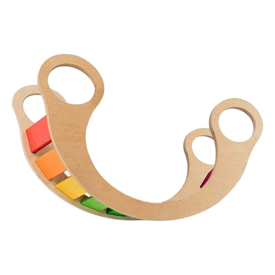 Đồ chơi bập bênh cầu vồng Forkids FKS-037