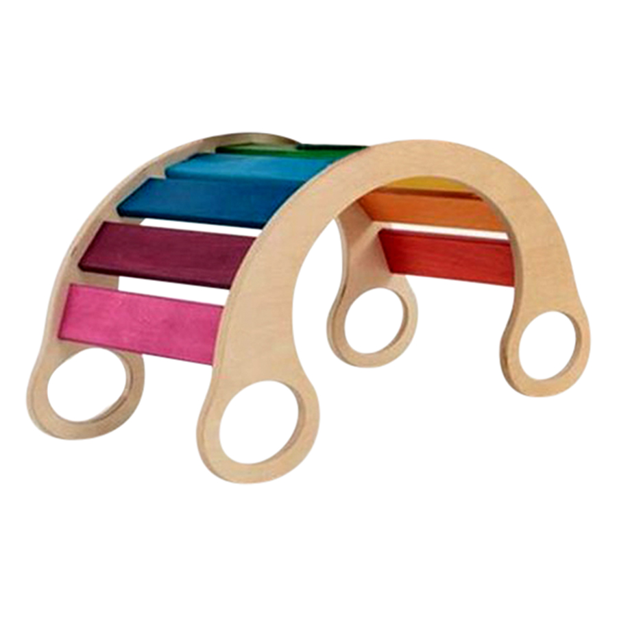 Đồ chơi bập bênh cầu vồng Forkids FKS-037