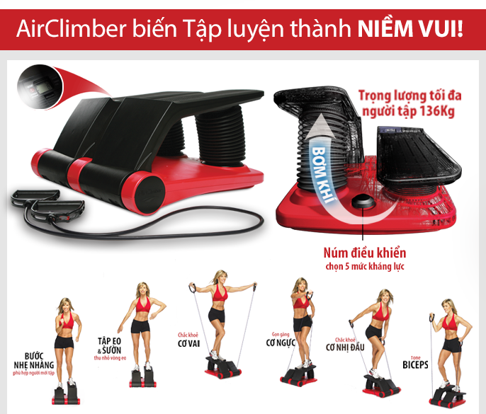 Máy Tập Đi Bộ Air Climber-DL06