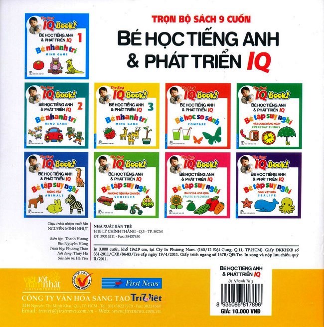 IQ - Bé Nhanh Trí (Tập 1, 2, 3)