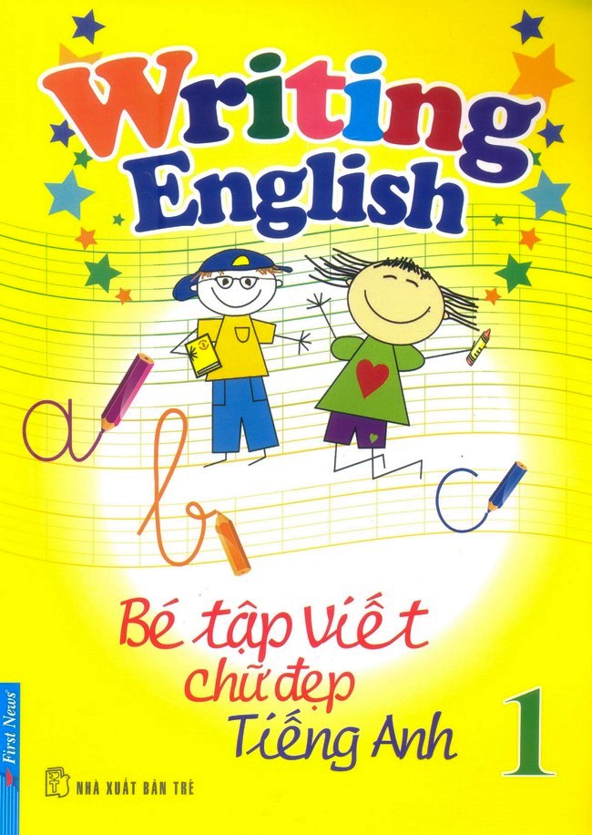 Hình ảnh Bé Tập Viết Chữ Đẹp Tiếng Anh - Tập 1 (Khổ Nhỏ) (Tái Bản)