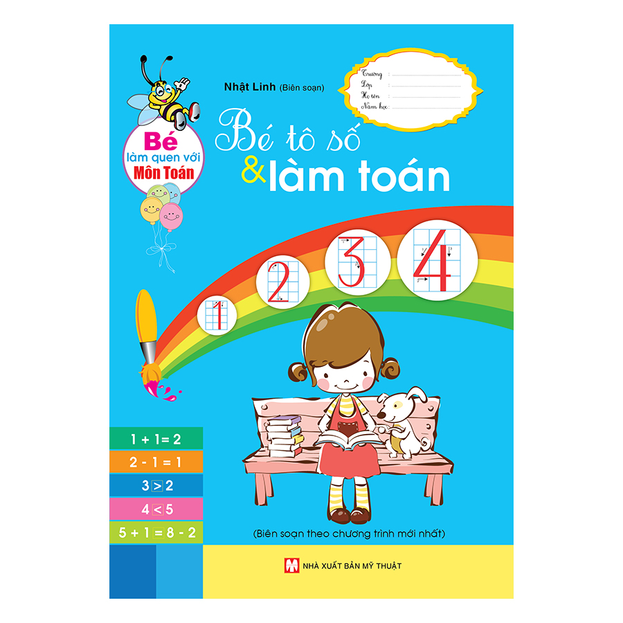 Bé Làm Quen Với Môn Toán - Bé Tô Số Và Làm Toán