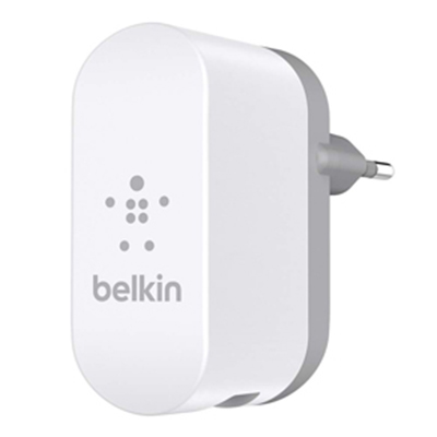 Adapter Sạc  Belkin F8J107ttWHT 2 Cổng USB 2.1A - Hàng Chính Hãng