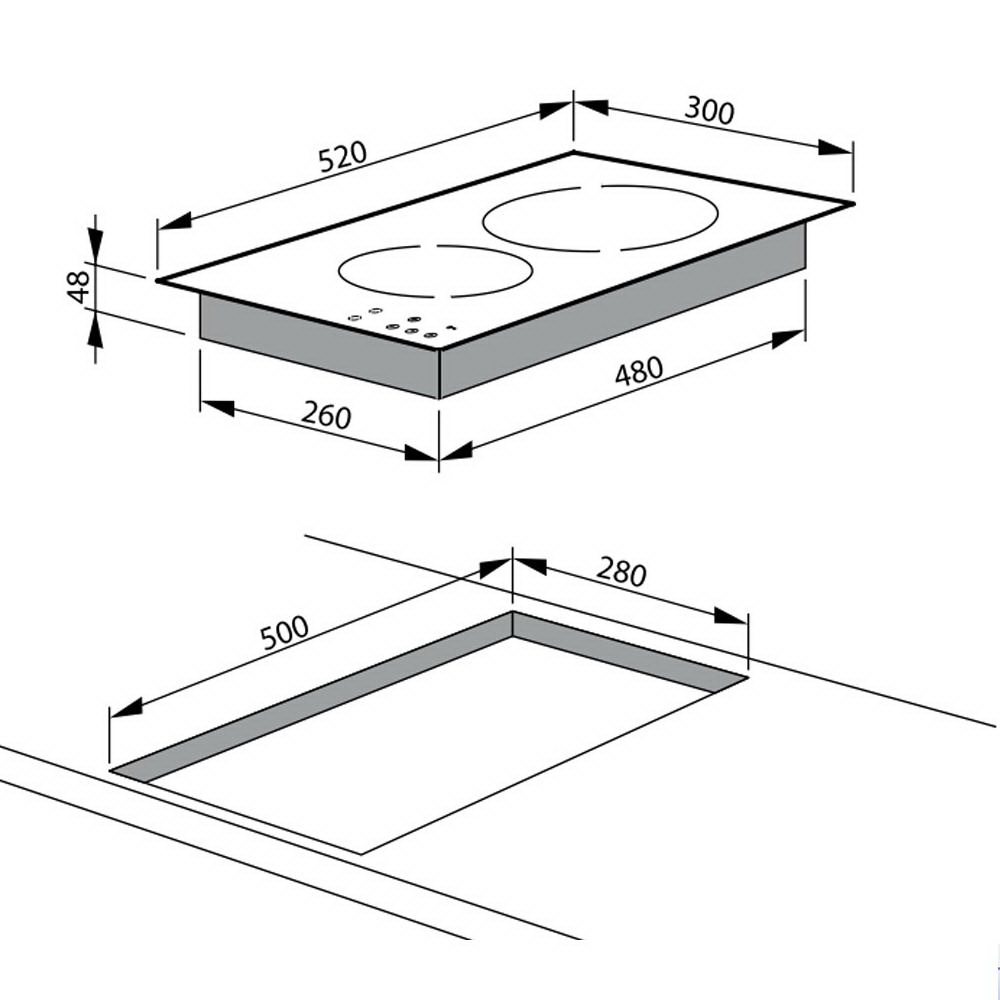 Bếp Hồng Ngoại Amica PH3200ZT - Hàng chính hãng