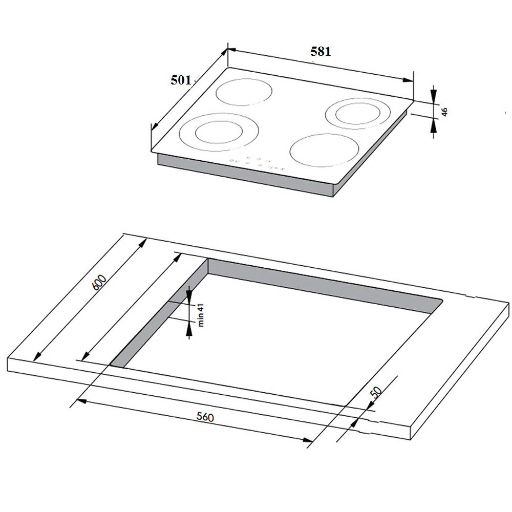 Bếp Điện Amica PH6220ZT - Hàng chính hãng