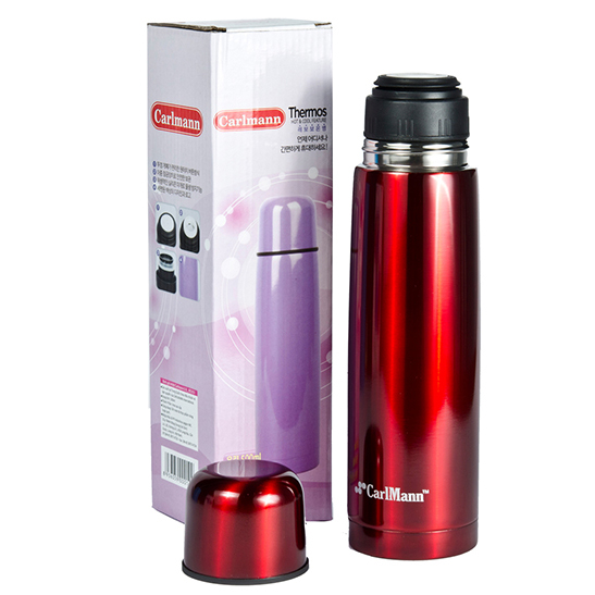 Bình Giữ Nhiệt Carlmann Bes551 500ml - Đỏ