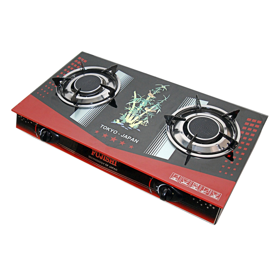 Bếp Gas Đôi Hồng Ngoại Fujishi FM-H07 - Hàng Chính Hãng