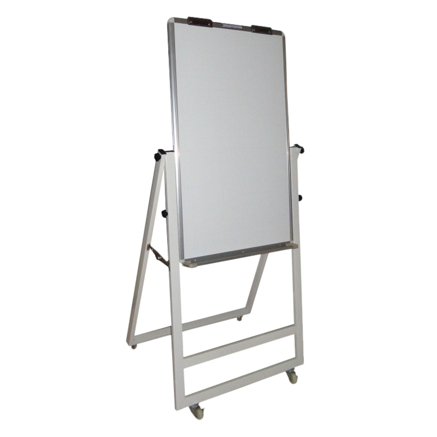 Bảng Flipchart Từ Tính, Chân Sắt Sơn Tĩnh Điện Bavico Bfs01 (0,6 x 1,0 m) - Trắng