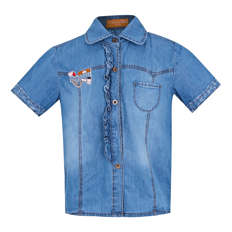 3506937686371,62_309332,159000,tiki.vn,Ao-So-Mi-Denim-Be-Gai-VTA-Kids-BG61001-62_309332,Áo Sơ Mi Denim Bé Gái VTA Kids BG61001 Áo Sơ Mi Denim Bé Gái VTA Kids BG61001
