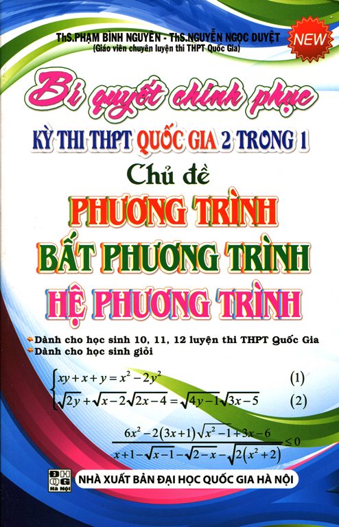 Bí Quyết Chinh Phục Kì Thi THPT Quốc Gia 2 Trong 1 (Tái Bản 2015)