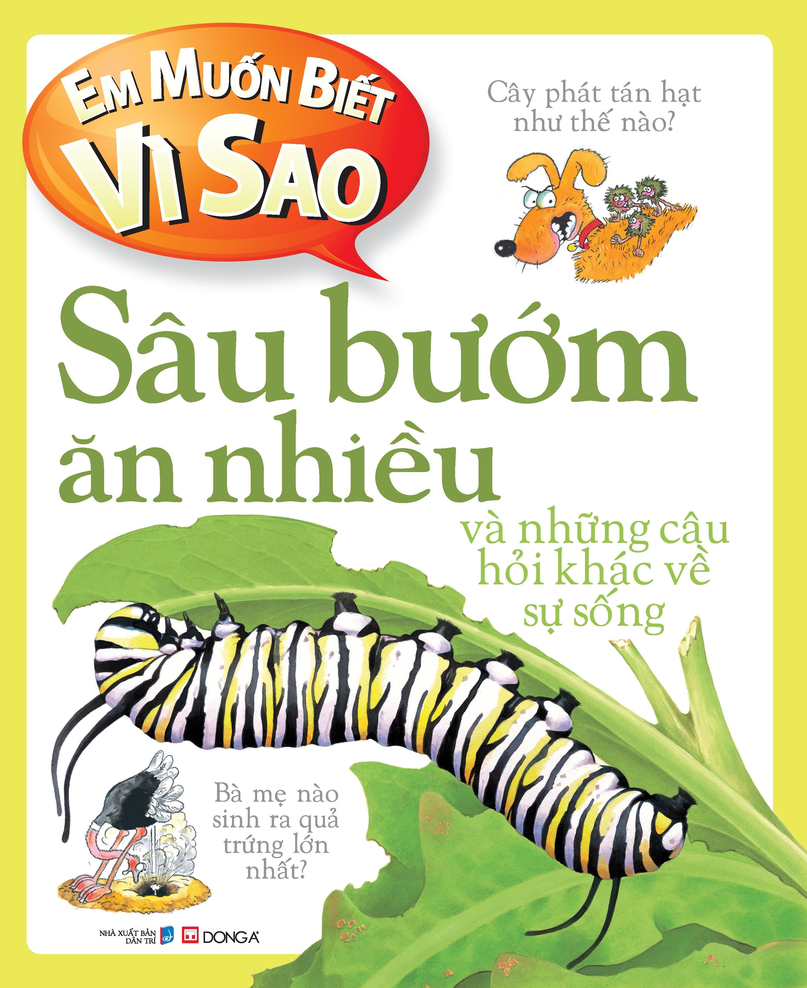 Em Muốn Biết Vì Sao: Sâu Bướm Ăn Nhiều