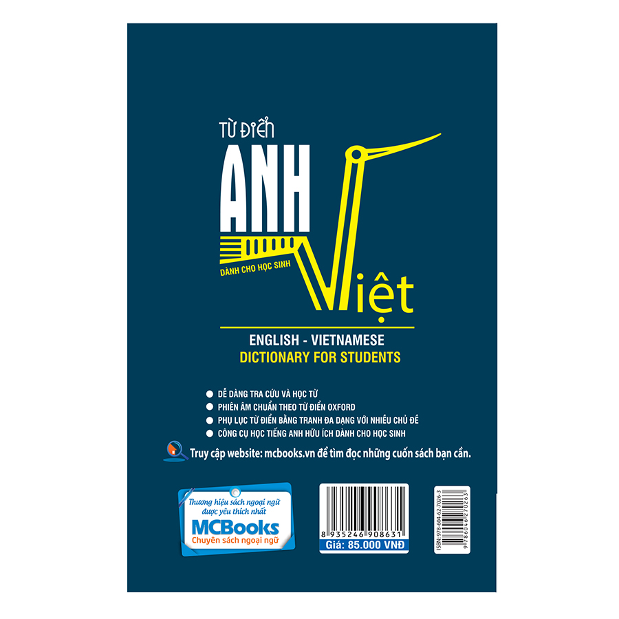 Từ Điển Anh - Việt (Bìa Mềm Xanh Đậm)