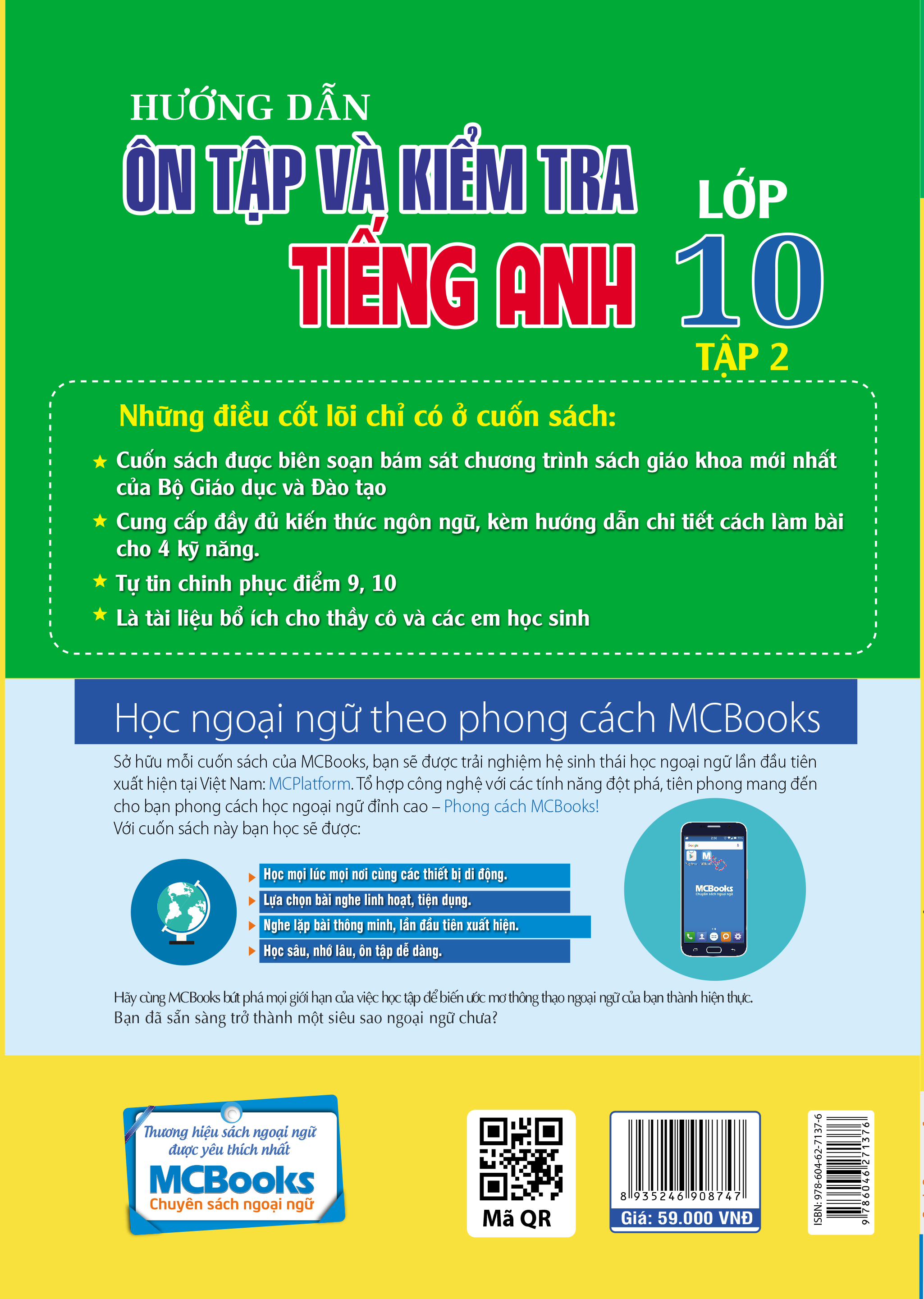 Hướng Dẫn Ôn Tập Và Kiểm Tra Tiếng Anh - Lớp 10 (Tập 2)