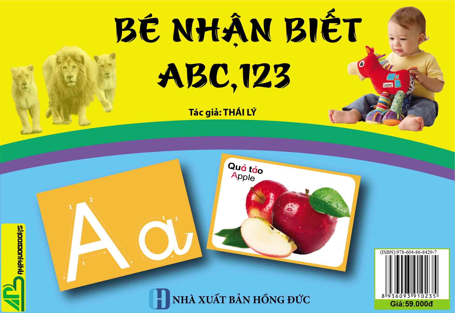 Thẻ Flashcard Bé Nhận Biết ABC, 123