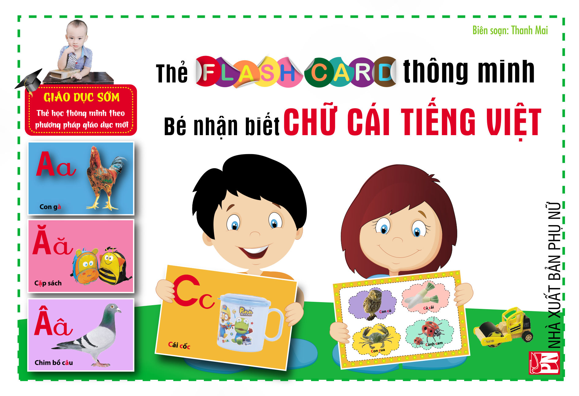 Thẻ Flashcard Thông Minh - Bé Nhận Biết Chữ Cái Tiếng Việt