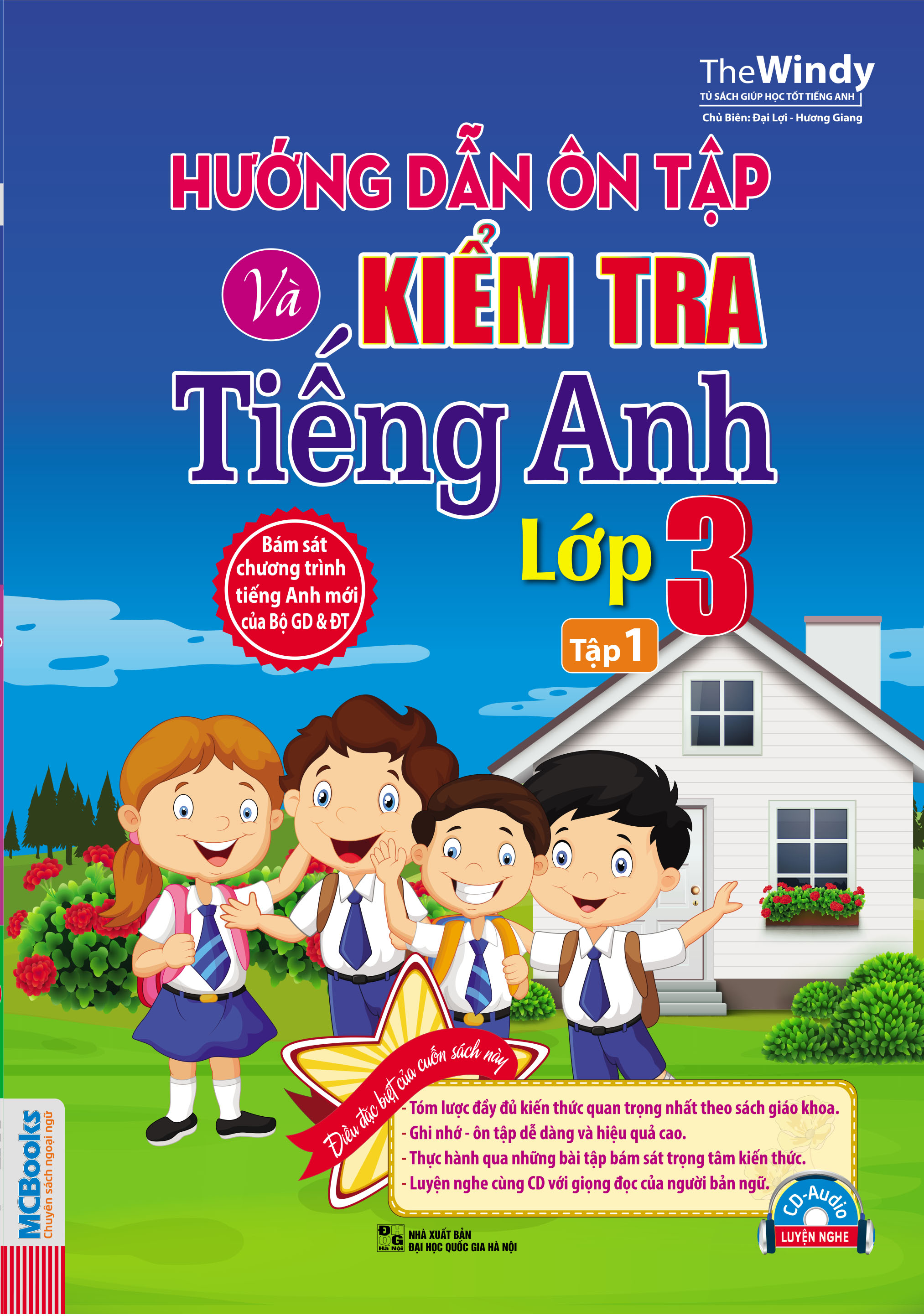 Hướng Dẫn Ôn Tập Và Kiểm Tra Tiếng Anh Lớp 3 - Tập 1 (Kèm Audio Tại App MCBooks)