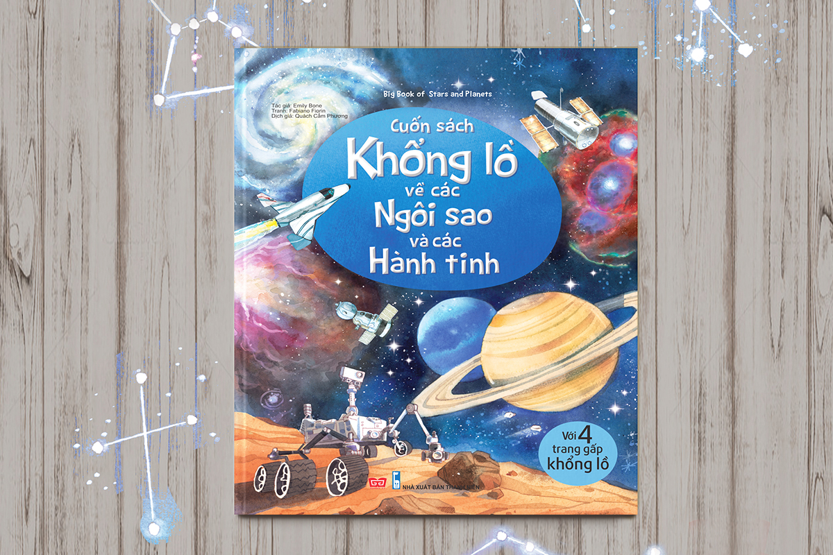 Big Book Of Stars And Planets - Cuốn Sách Khổng Lồ Về Các Ngôi Sao Và Các Hành Tinh