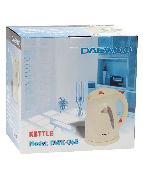 Bình Đun Siêu Tốc Nhựa Cao Cấp DAEWOO DWK-068 - Hàng chính hãng